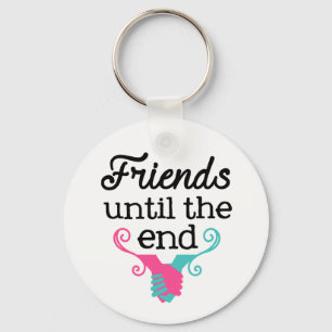 Llavero Amigos hasta el final de la cadena de claves Amist
