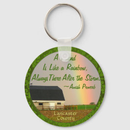 Llavero ¡Amish Friendship proverb Keychain!