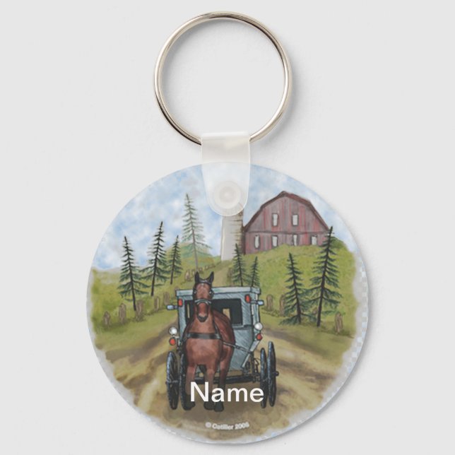Llavero Amish Town Day keychain (Anverso)