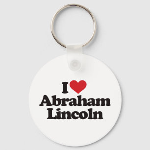 Llavero Amo a Abraham Lincoln