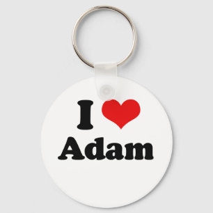 Llavero Amo a Adán