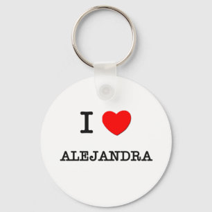 Llavero Amo a Alejandra