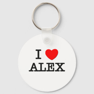 Llavero Amo a Alex