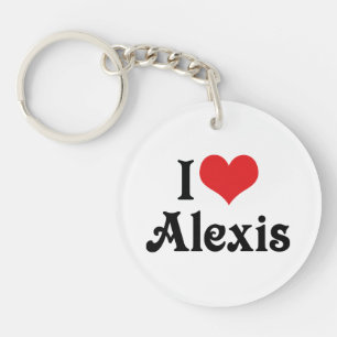 Llavero Amo a Alexis