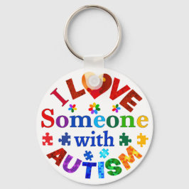 Llavero Amo a alguien con AUTISMO