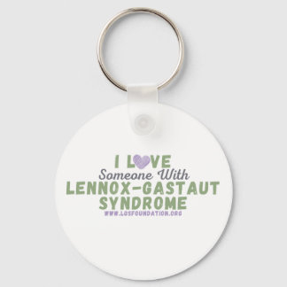 Llavero Amo a alguien con LGS Button Keychain