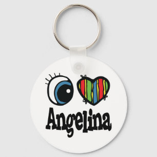 Llavero Amo a Angelina