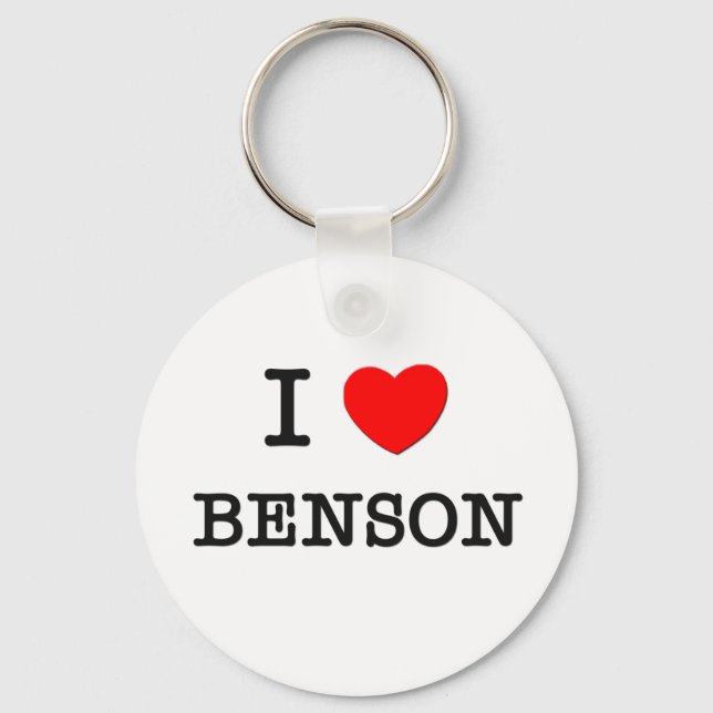 Llavero Amo a Benson (Anverso)