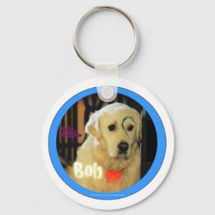 Llavero ¡Amo a Bob el perro!