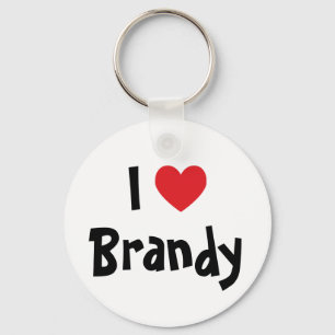 Llavero Amo a Brandy Keychain