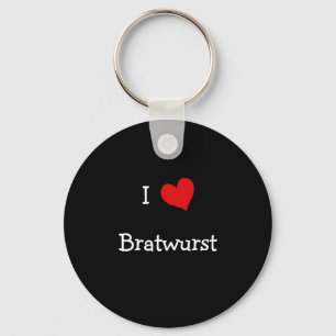 Llavero Amo a Bratwurst