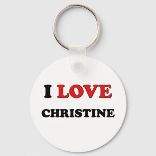 Llavero Amo a Christine