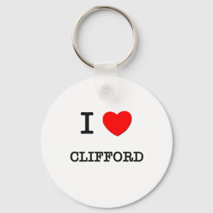 Llavero Amo a Clifford