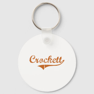 Llavero Amo a Crockett Texas