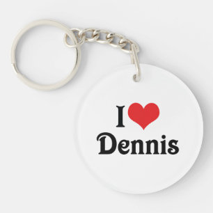 Llavero Amo a Dennis