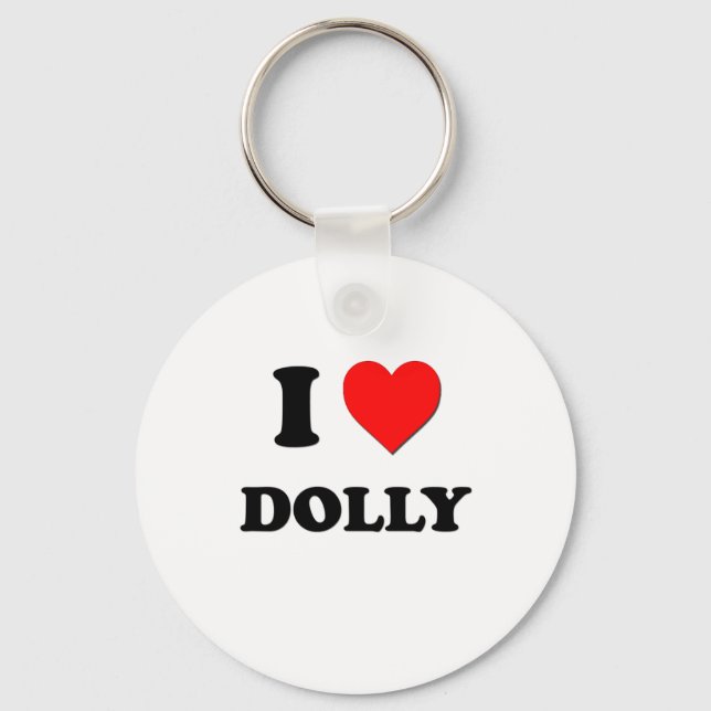 Llavero Amo a Dolly (Anverso)