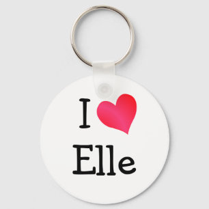 Llavero Amo a Elle