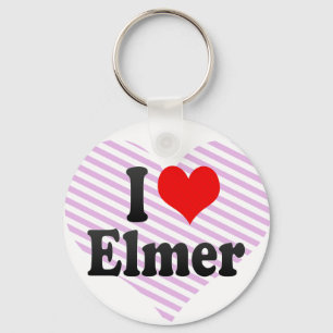 Llavero Amo a Elmer
