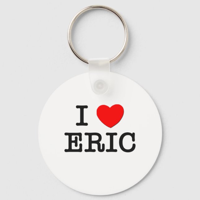 Llavero Amo a Eric (Anverso)