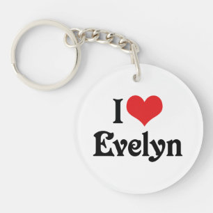 Llavero Amo a Evelyn