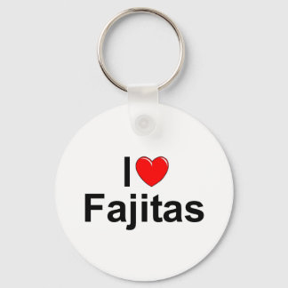 Llavero Amo a Fajitas (corazón)