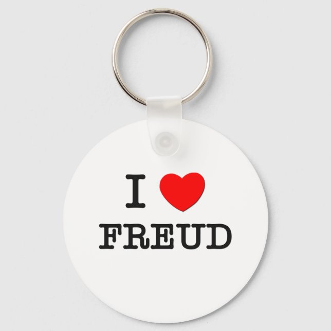 Llavero Amo a Freud (Anverso)