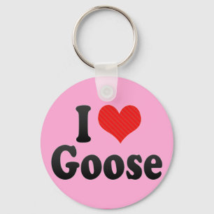 Llavero Amo A Goose