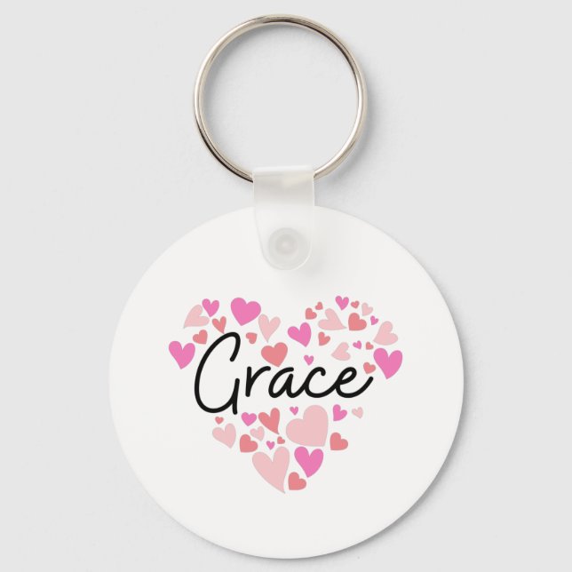 Llavero Amo a Grace (Anverso)