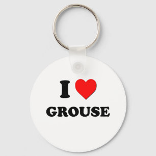 Llavero Amo a Grouse