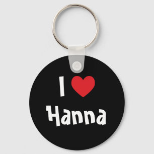Llavero Amo a Hanna