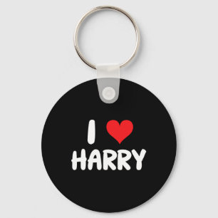 Llavero Amo a Harry - Corazón - Nombre