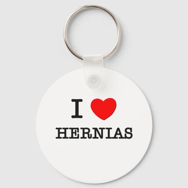 Llavero Amo a Hernias (Anverso)