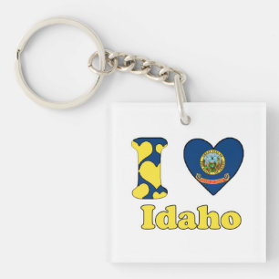 Llavero Amo a Idaho