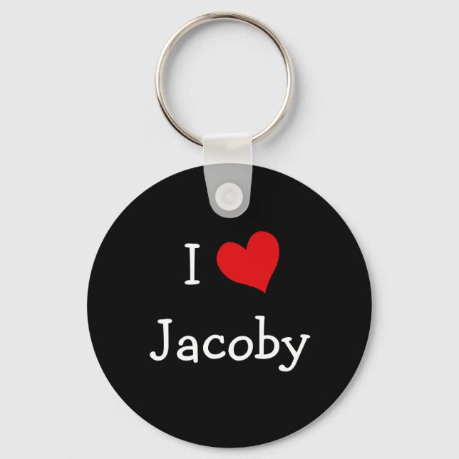 Llavero Amo a Jacoby (Anverso)