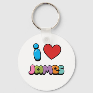 Llavero Amo a James