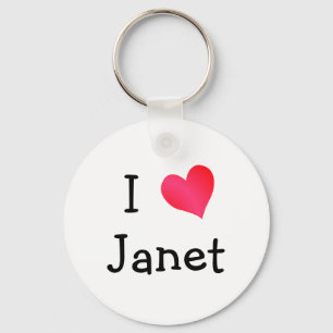 Llavero Amo a Janet