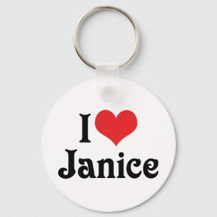 Llavero Amo a Janice
