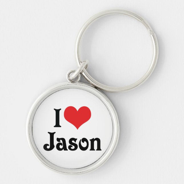 Llavero Amo a Jason (Frente)