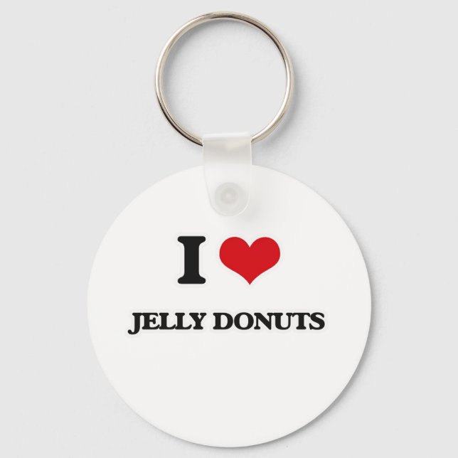Llavero Amo a Jelly Donuts (Anverso)