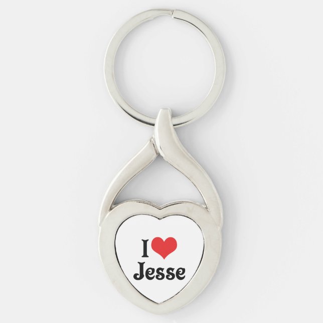 Llavero Amo a Jesse (Anverso)