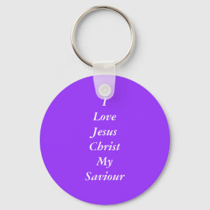 Llavero Amo a Jesucristo Mi Salvador, Keychain