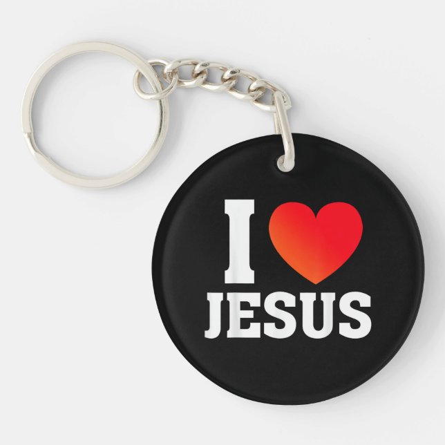 Llavero Amo a Jesús (Frente)