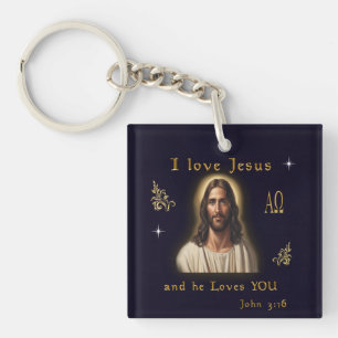 Llavero Amo a Jesús