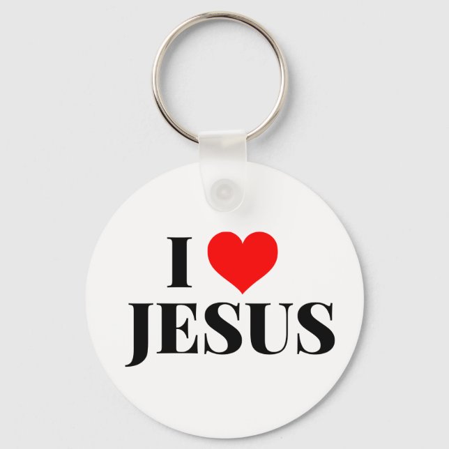 Llavero Amo a Jesus Keychain (Anverso)