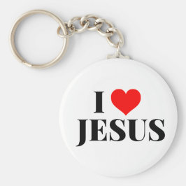 Llavero Amo a Jesus Keychain