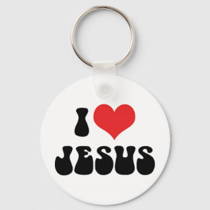 Llavero Amo a Jesus Keychain