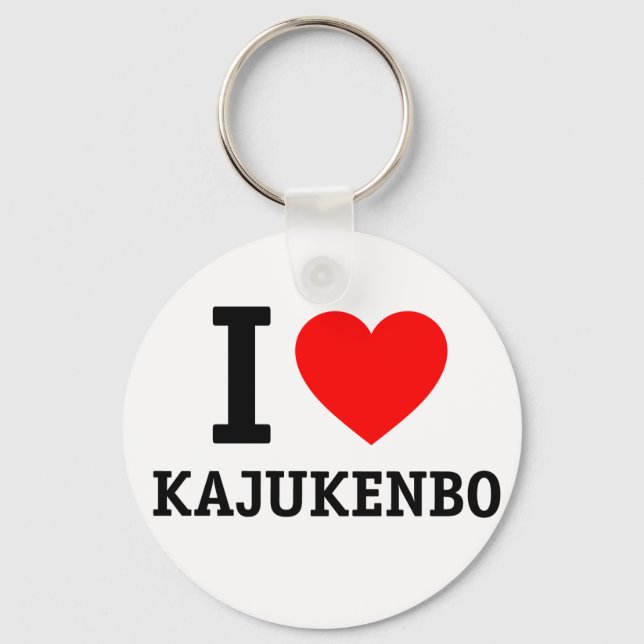 Llavero Amo a Kajukenbo (Anverso)