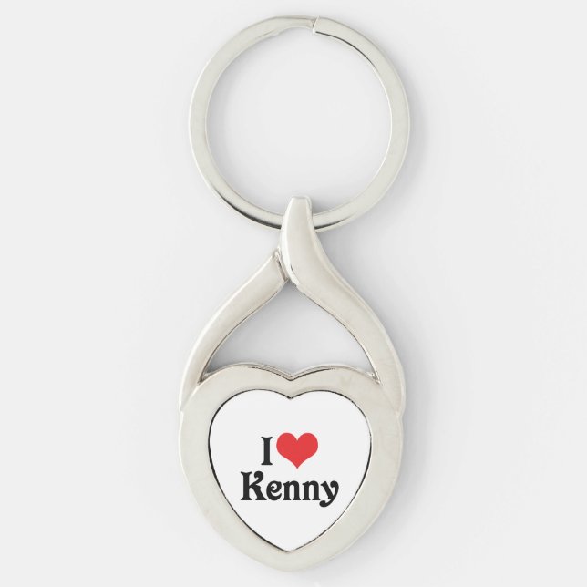 Llavero Amo a Kenny (Anverso)