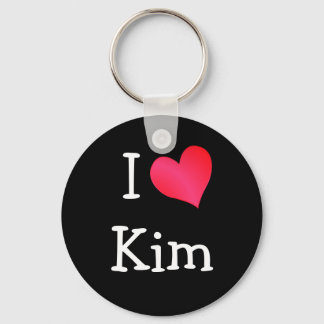 Llavero Amo a Kim
