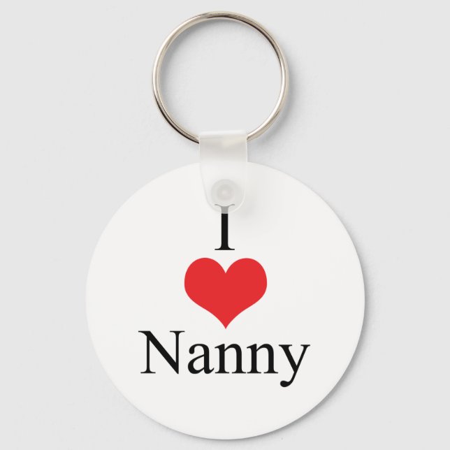 Llavero Amo a la nana (del corazón) (Anverso)